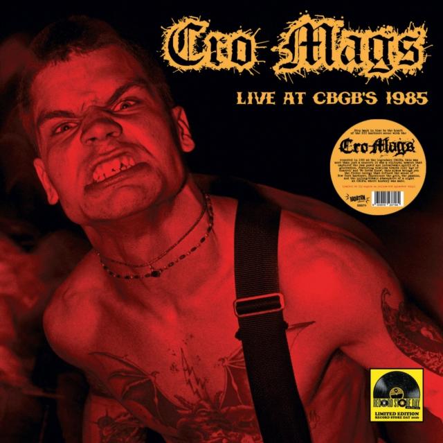Cro-Mags - Live At Cbgb's 1985 (Colour Splatter Vinyl) - Lp