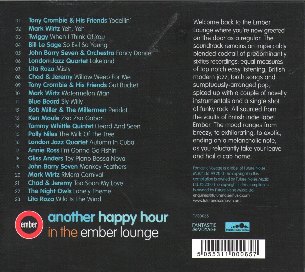 Various Artists - Another Happy Hour In The Ember Lounge - Cd