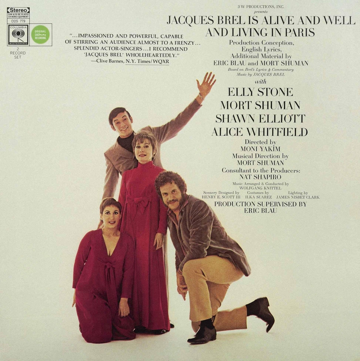 Jacques Brel - Jacques Brel Is Alive and Well and Living In Paris - Double Lp