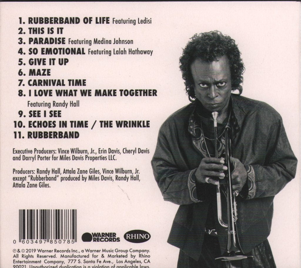Miles Davis - Rubberband - Cd