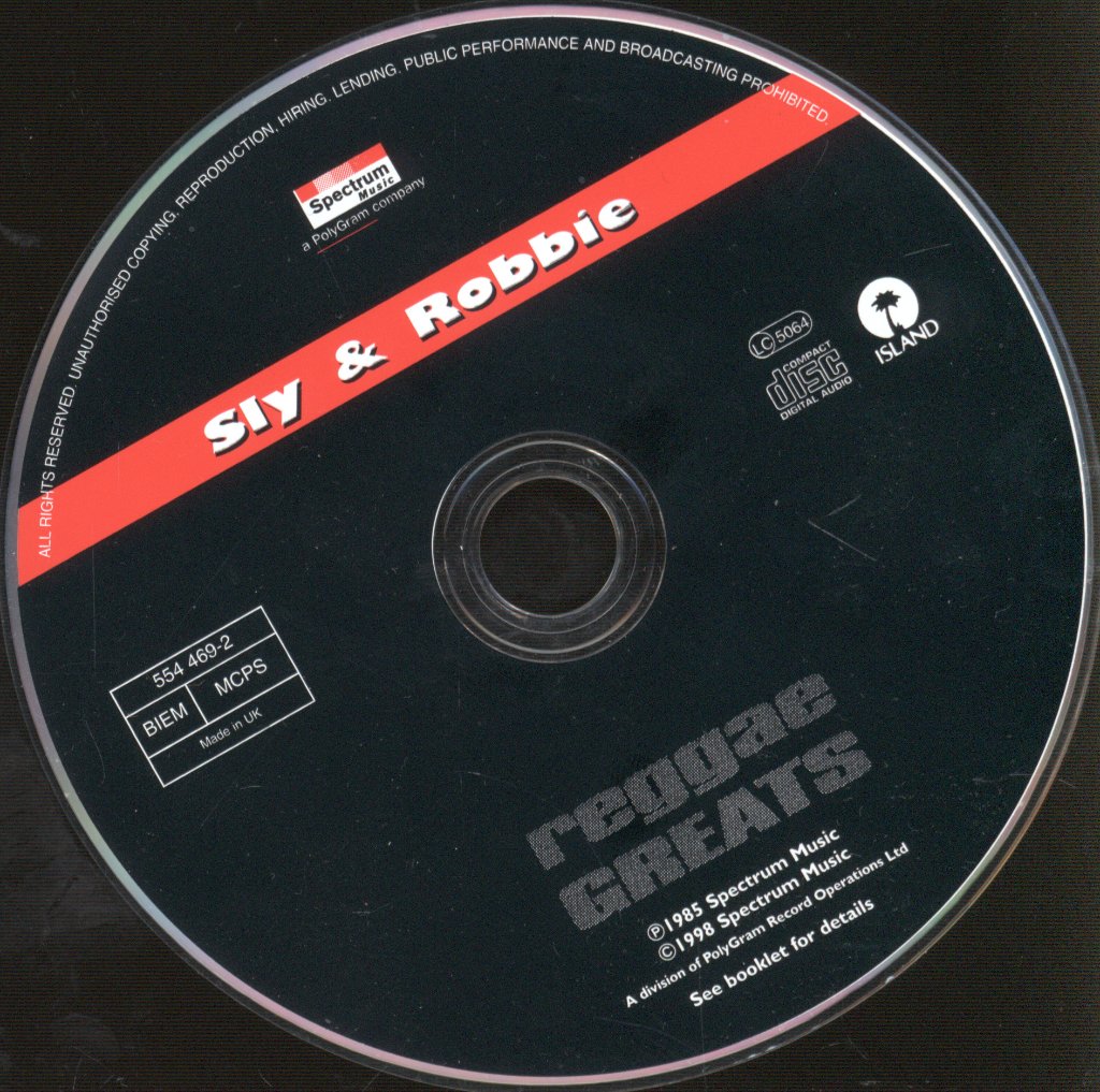 Sly & Robbie - A Dub Experience - Reggae Greats - Cd