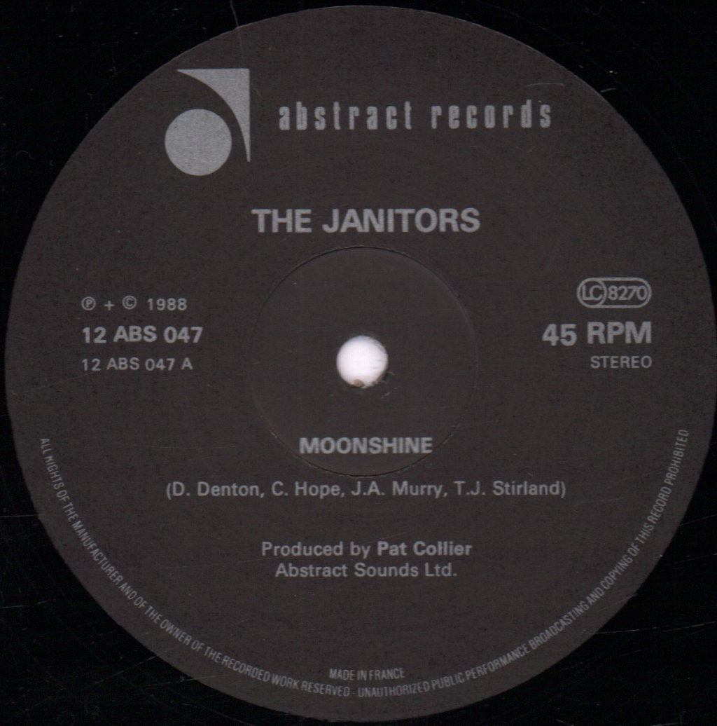 Janitors - Moonshine - 12 Inch