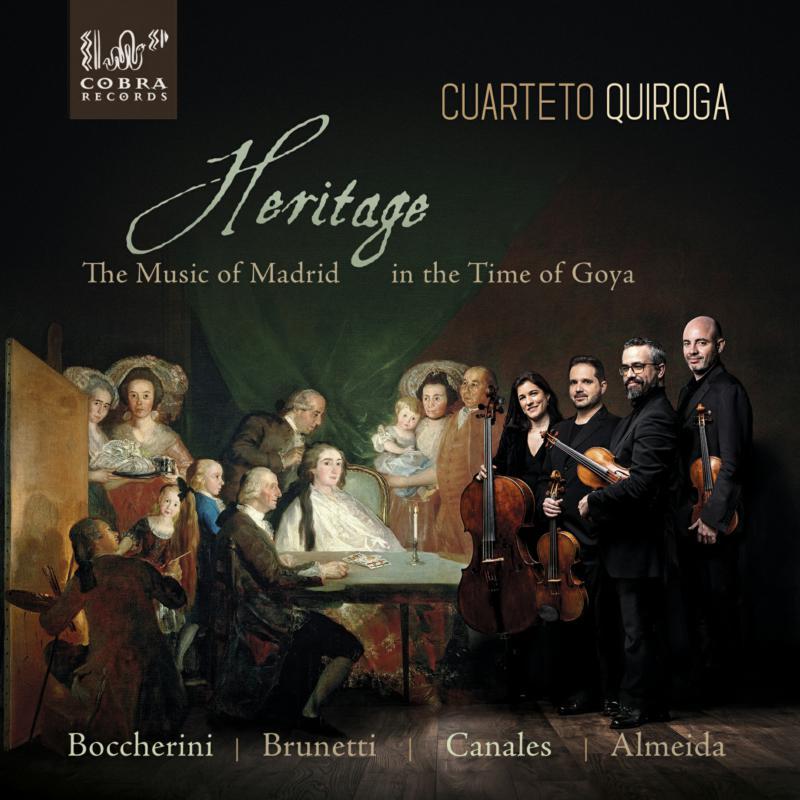 Cuarteto Quiroga - Heritage: the Music of Madrid In the Time of Goya - Cd