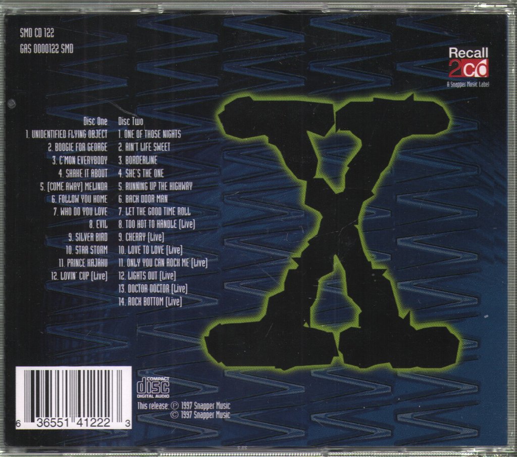 UFO - X Factor. Out There... And Back! - Double Cd