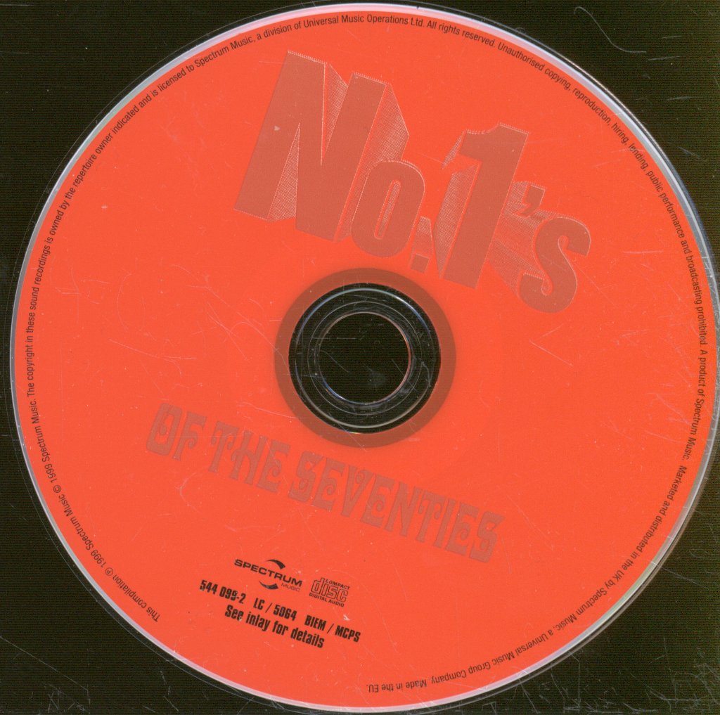Various Artists - No.1's Of The Seventies - Cd