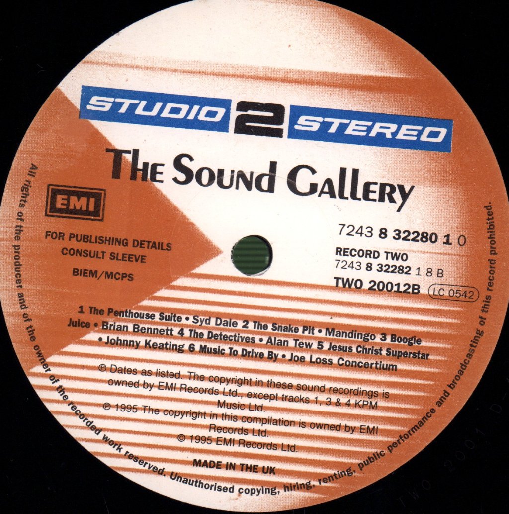 Various Artists - Sound Gallery Volume One - Double Lp