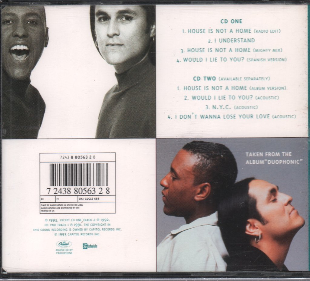Charles And Eddie - House Is Not A Home - Cd