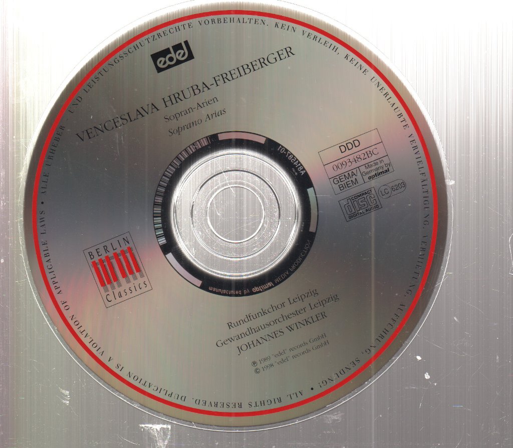 Venceslava Hruba-Freiberger - Soprano Arias - Cd