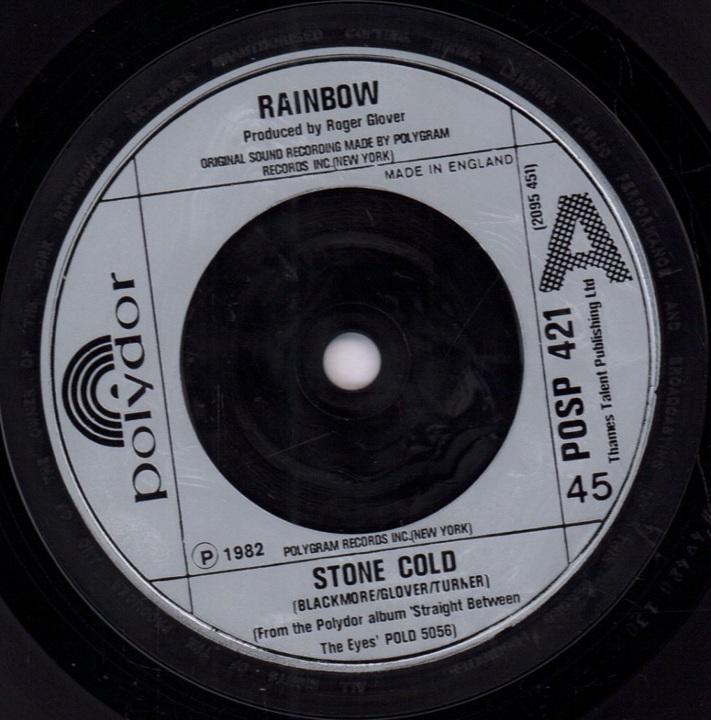 Rainbow (Rock/Metal Group) - Stone Cold - 7 Inch