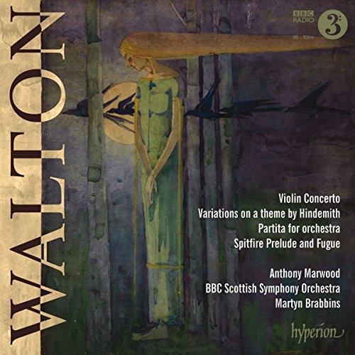 Martyn Brabbins, BBC Scottish Symphony Orchestra - Walton: Violin Concerto, Partita & Hindemith Variations - Cd