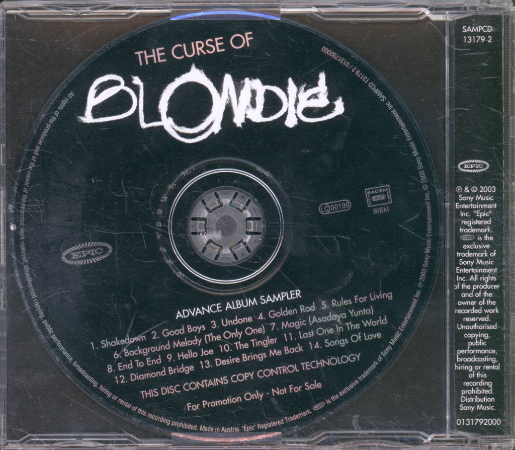 Blondie - Curse Of Blondie - Cd