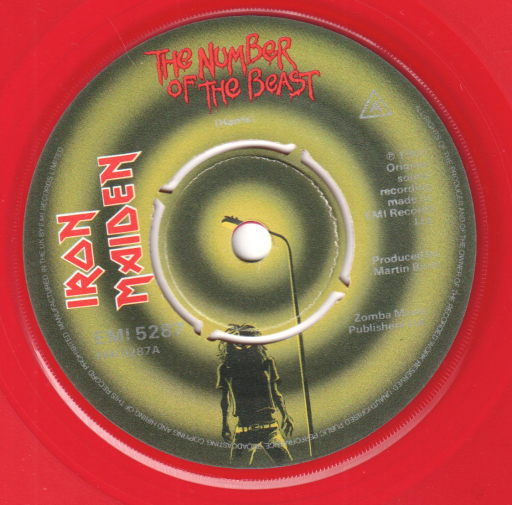 Iron Maiden - Number Of The Beast - 7 Inch