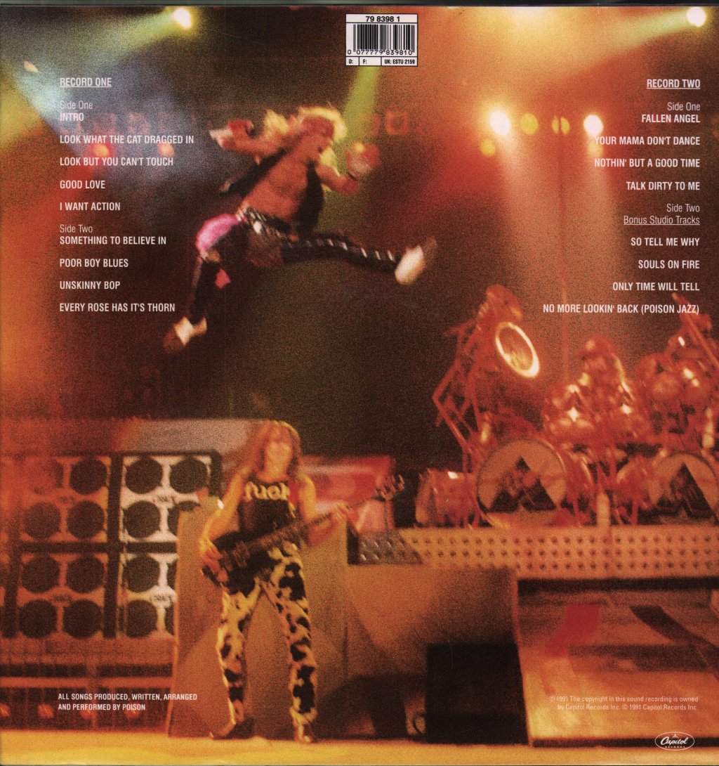 Poison - Swallow This Live - Double Lp
