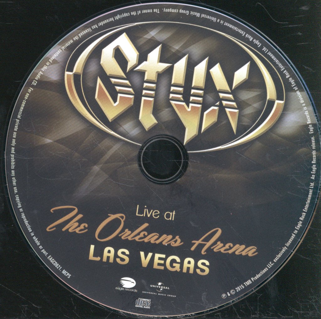 Styx - Live At The Orleans Arena Las Vegas - Cd