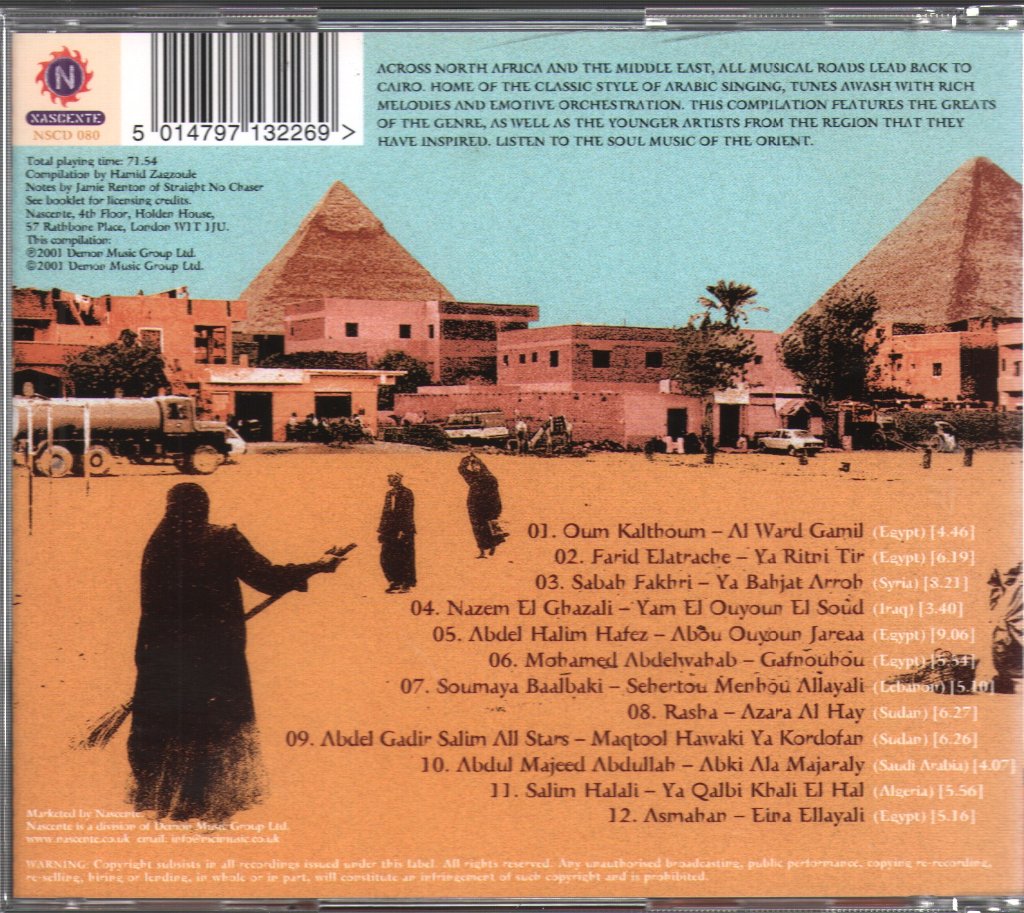 Various Artists - Cairo Road (Great Singers Of The Arab World) - Cd