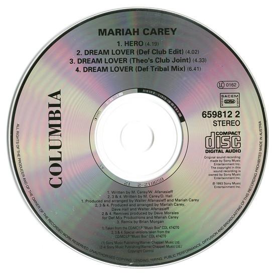 Mariah Carey - Hero - Cd