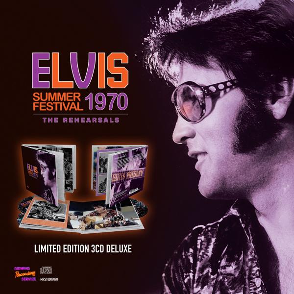 Elvis Presley - Summer Festival 1970 (The Rehearsals) - Triple Cd