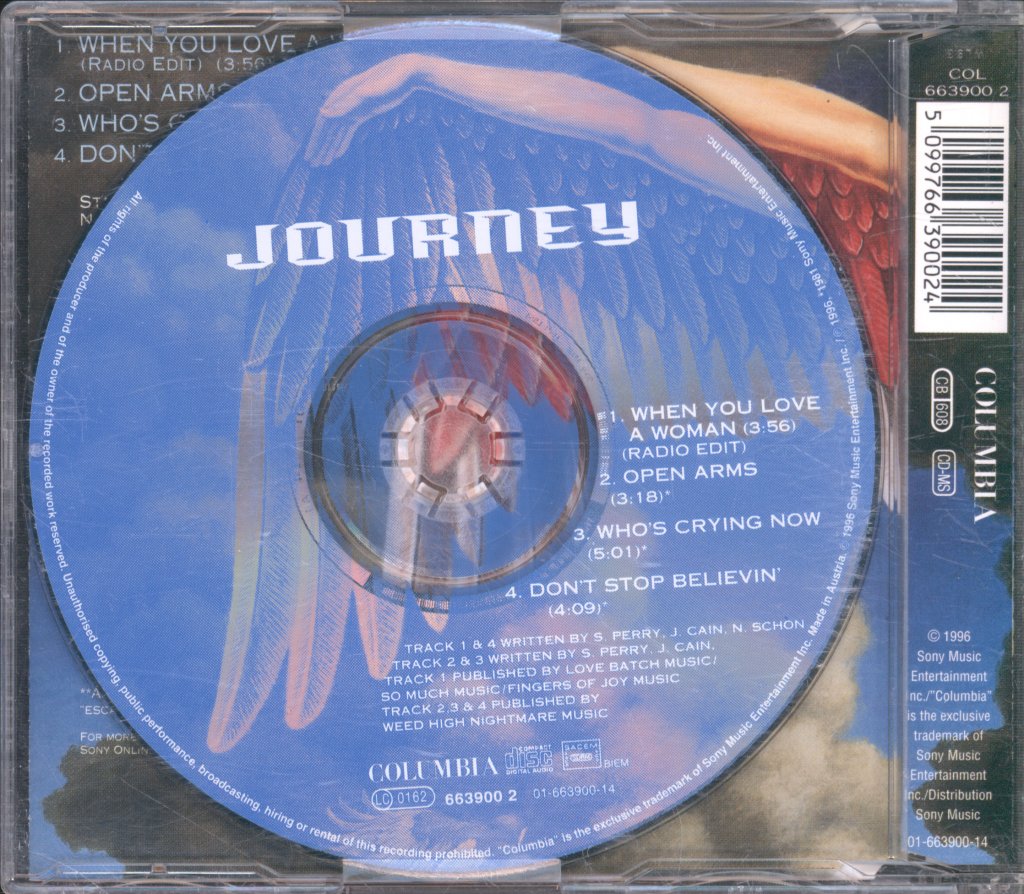 Journey - When You Love A Woman - Cd