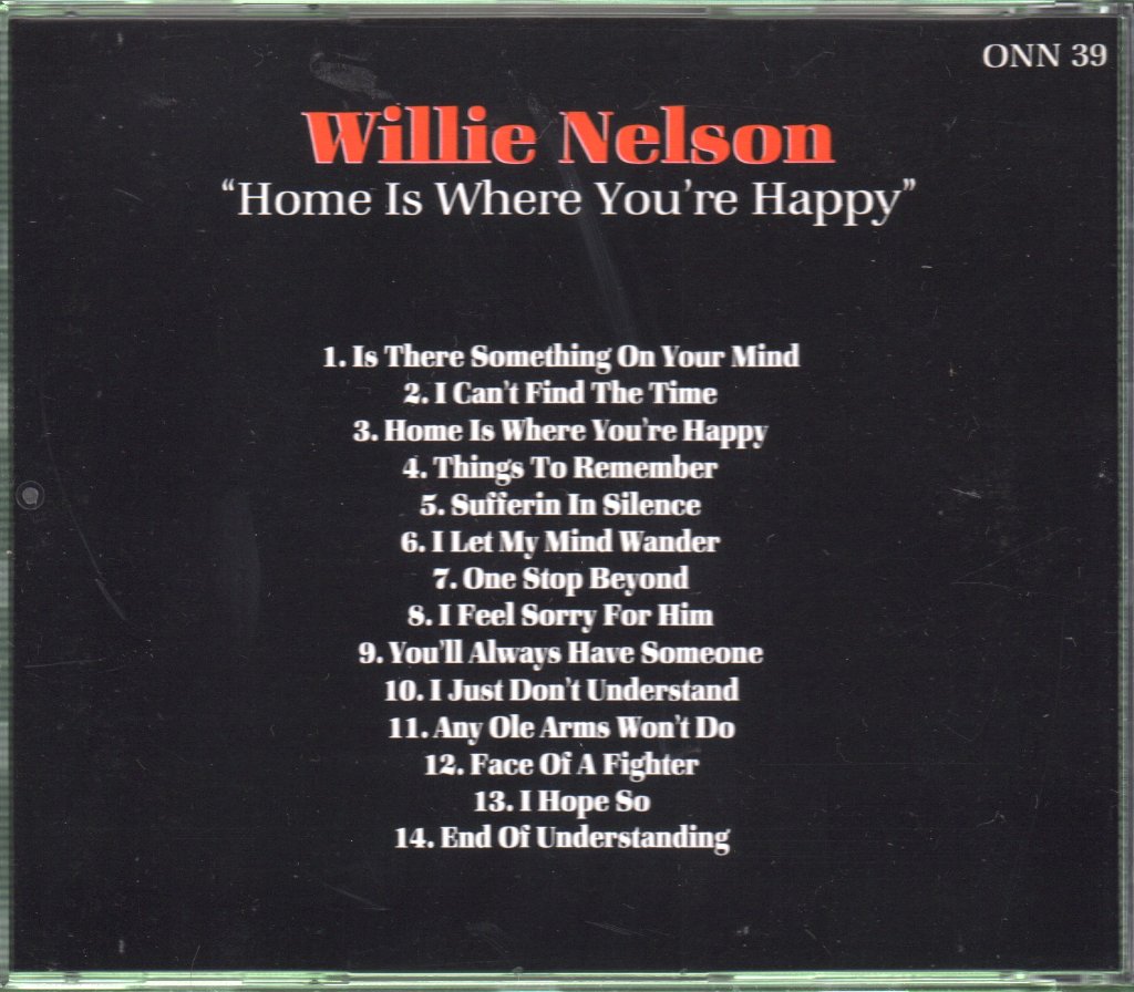 Willie Nelson - Home Is Where You're Happy - Cd
