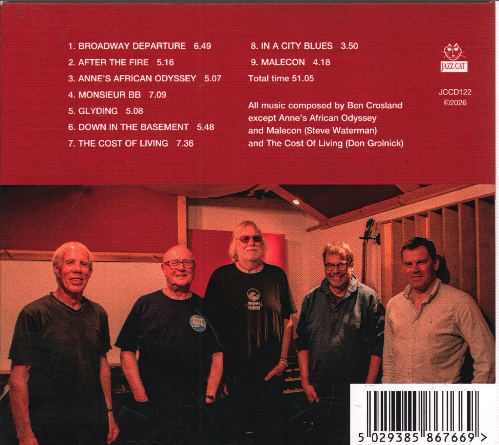 Ben Crosland Quartet - Wooltown Reflections - Cd
