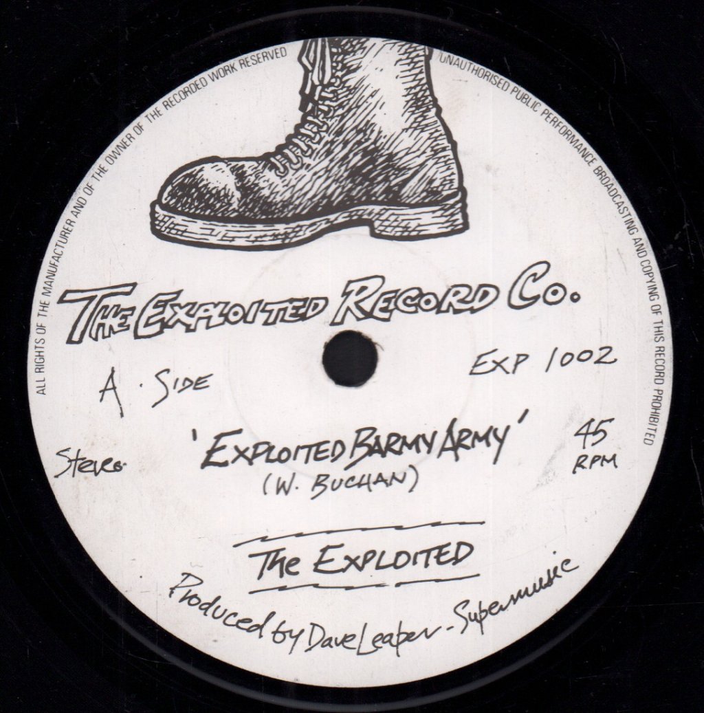 Exploited - Exploited Barmy Army - 7 Inch