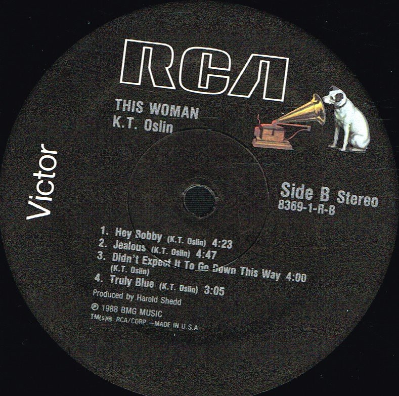 K.t. Oslin - This Woman - Lp