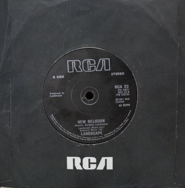 Landscape - Einstein A Go-Go - 7 Inch