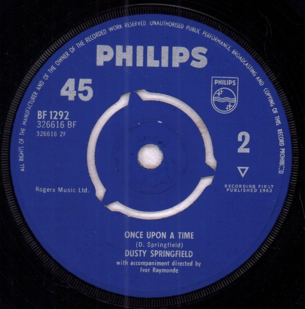 Dusty Springfield - I Only Want To Be With You - 7 Inch