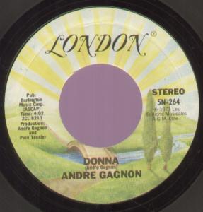 Andre Gagnon - Donna - 7 Inch