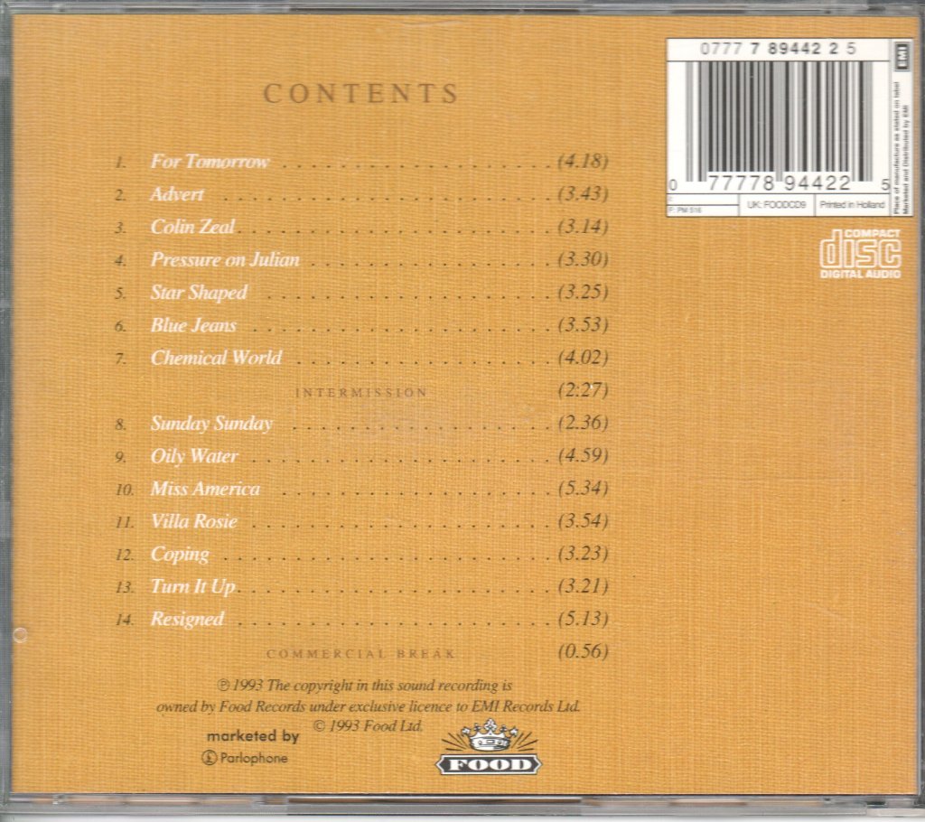 Blur - Modern Life Is Rubbish - Cd