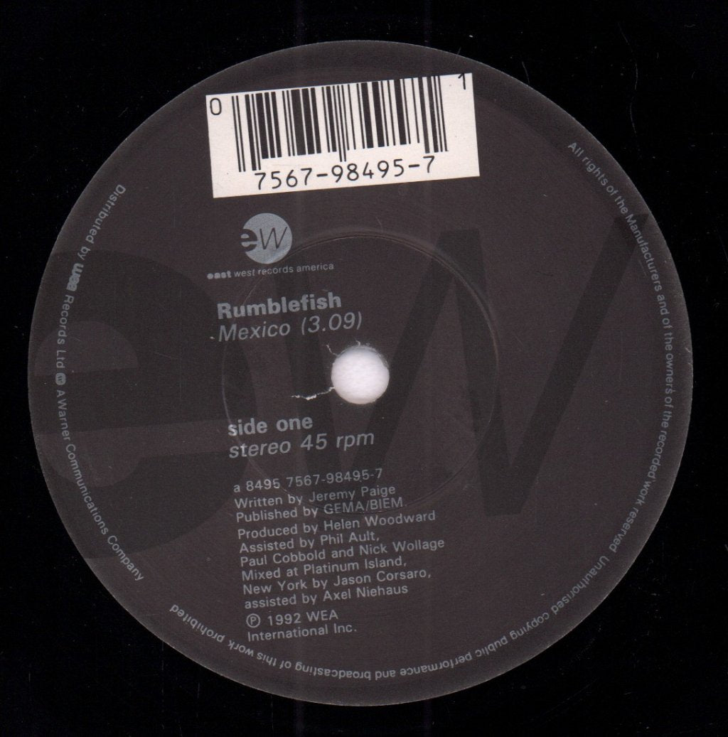 Rumblefish - Mexico - 7 Inch