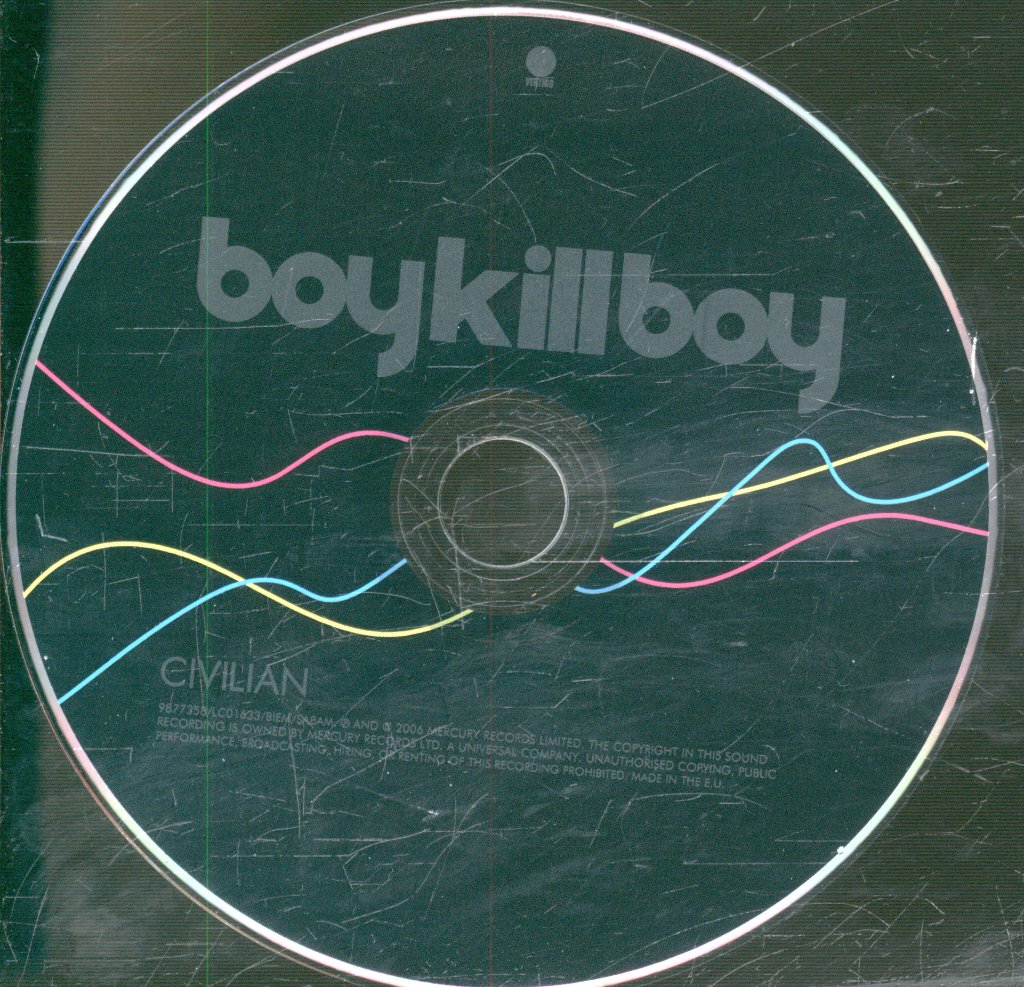 Boy Kill Boy - Civilian - Cd