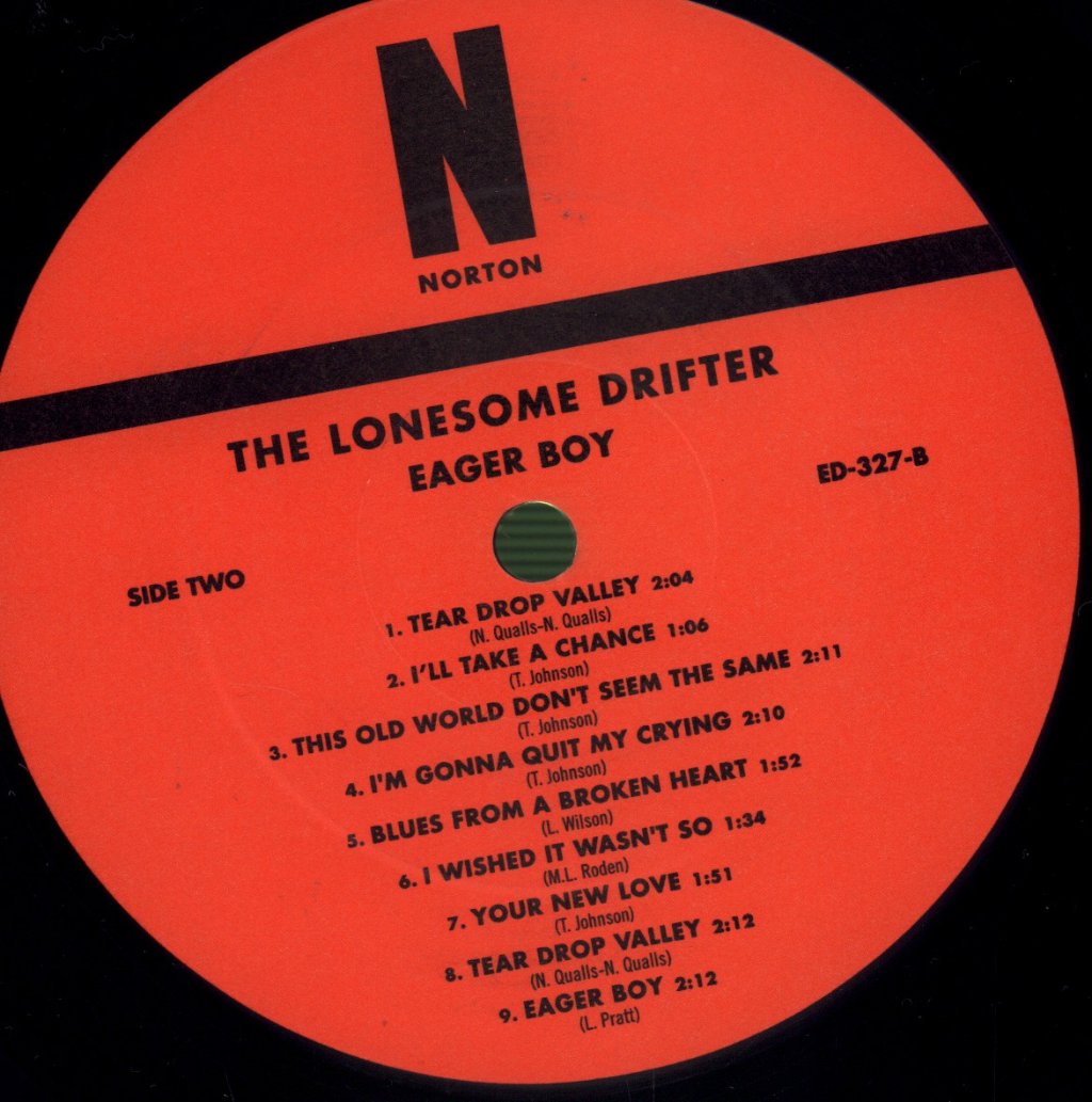 Lonesome Drifter - Eager Boy - Lp