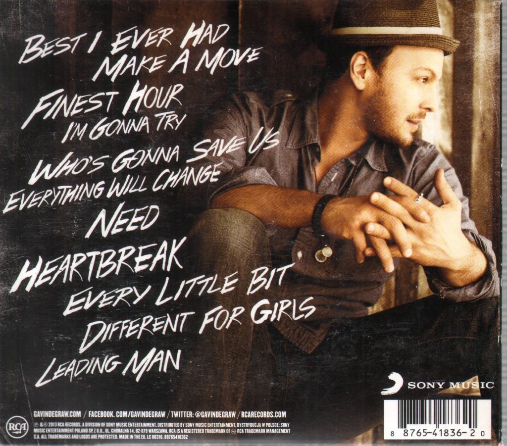 Gavin De Graw - Make A Move - Cd