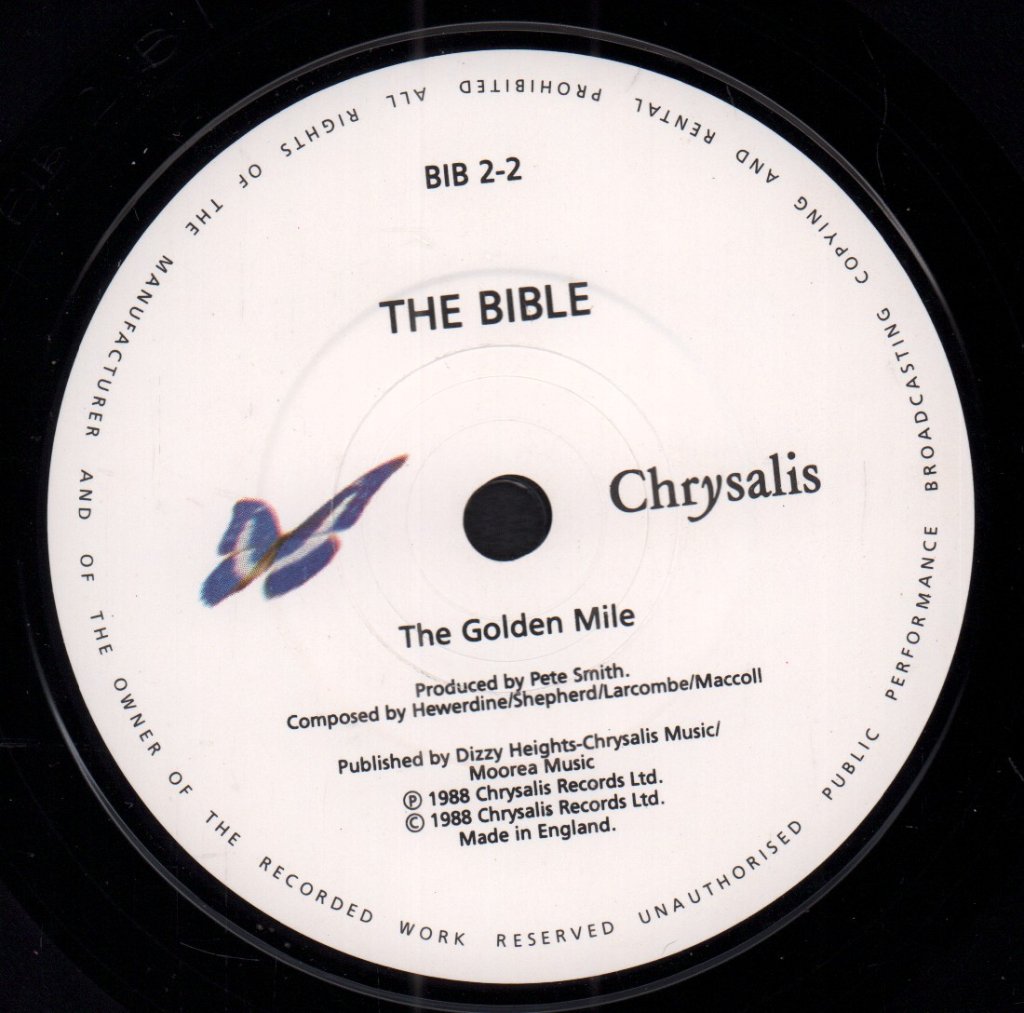 Bible - Crystal Palace - 7 Inch