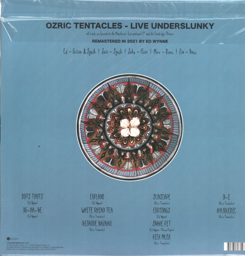 Ozric Tentacles - Live Underslunky - Double Lp