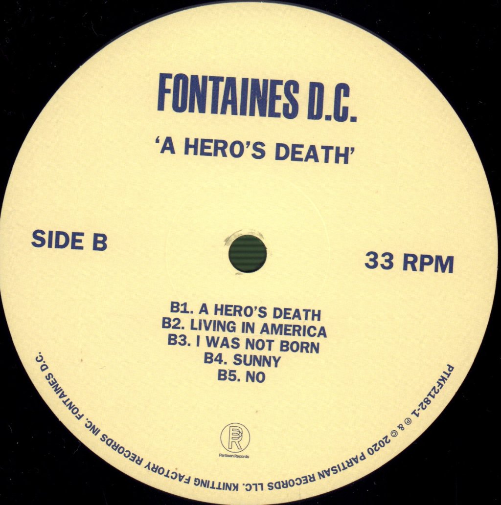 Fontaines D.C. - A Hero's Death - Lp
