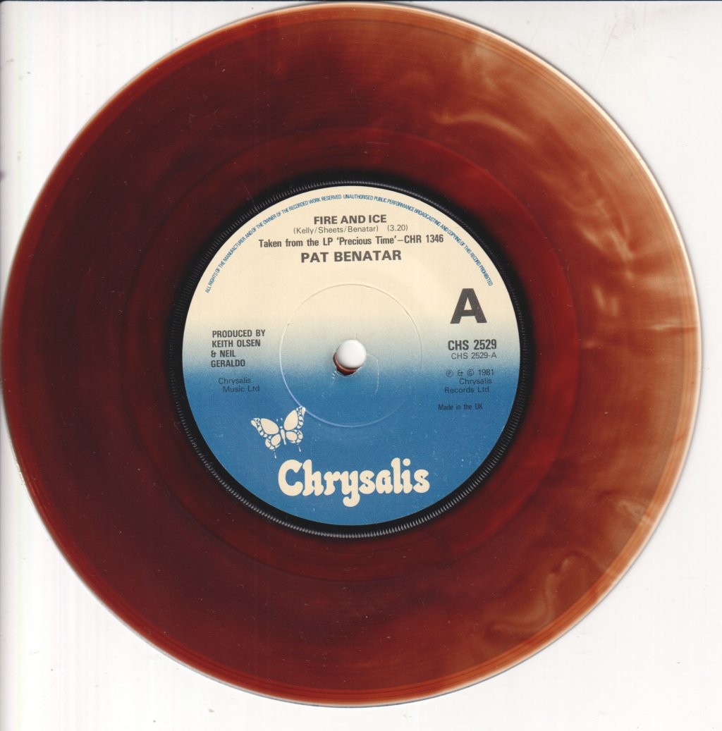 Pat Benatar - Fire And Ice - 7 Inch