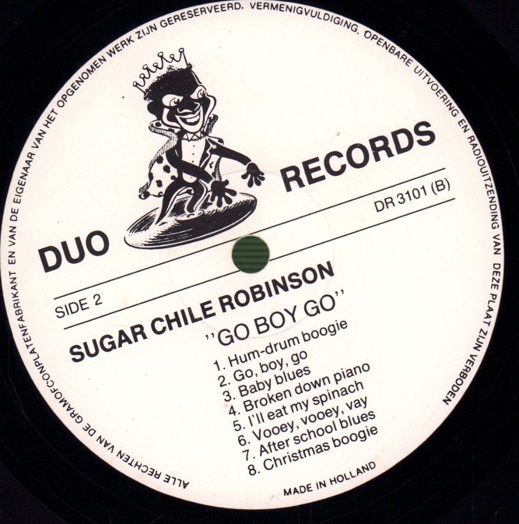 Sugar Chile Robinson - Go Boy Go - Lp