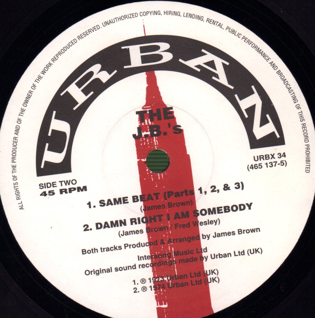 J.B.'s - Grunt (Parts 1 & 2) - 12 Inch