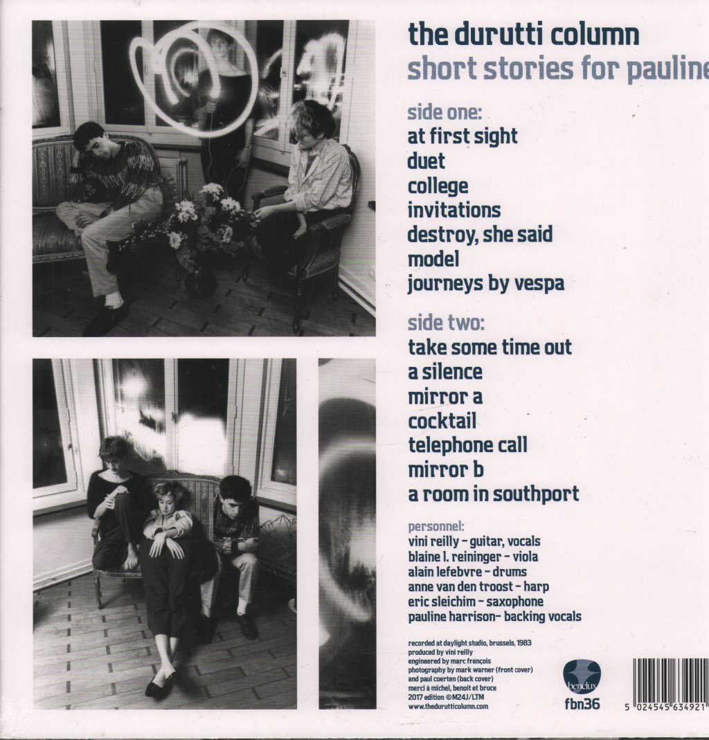 Durutti Column - Short Stories For Pauline - Lp