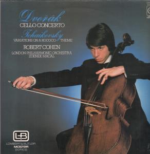 Robert Cohen / London Philharmonic / Zdenek Macal - Dvorak - Cello Concerrto / Tchaikovsky - Variations - Lp