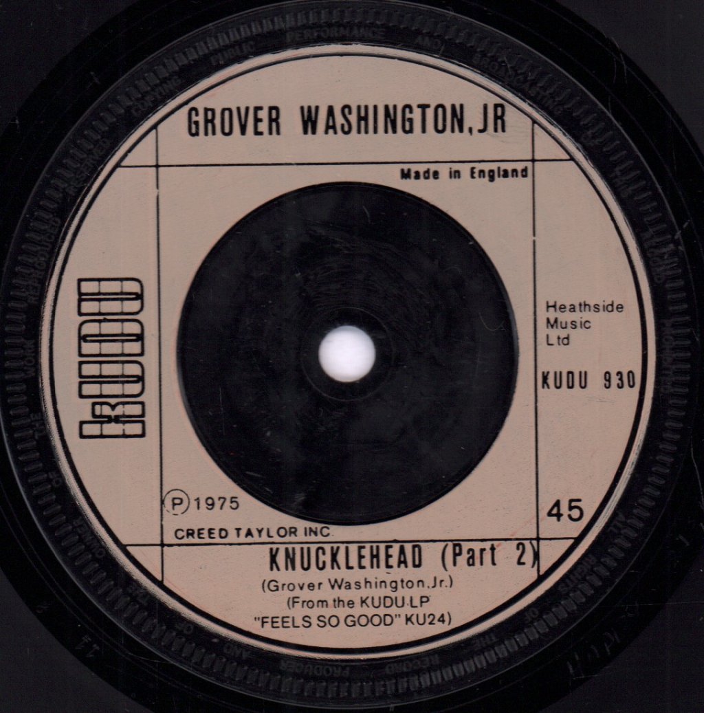 Grover Washington Jr - Knucklehead - 7 Inch