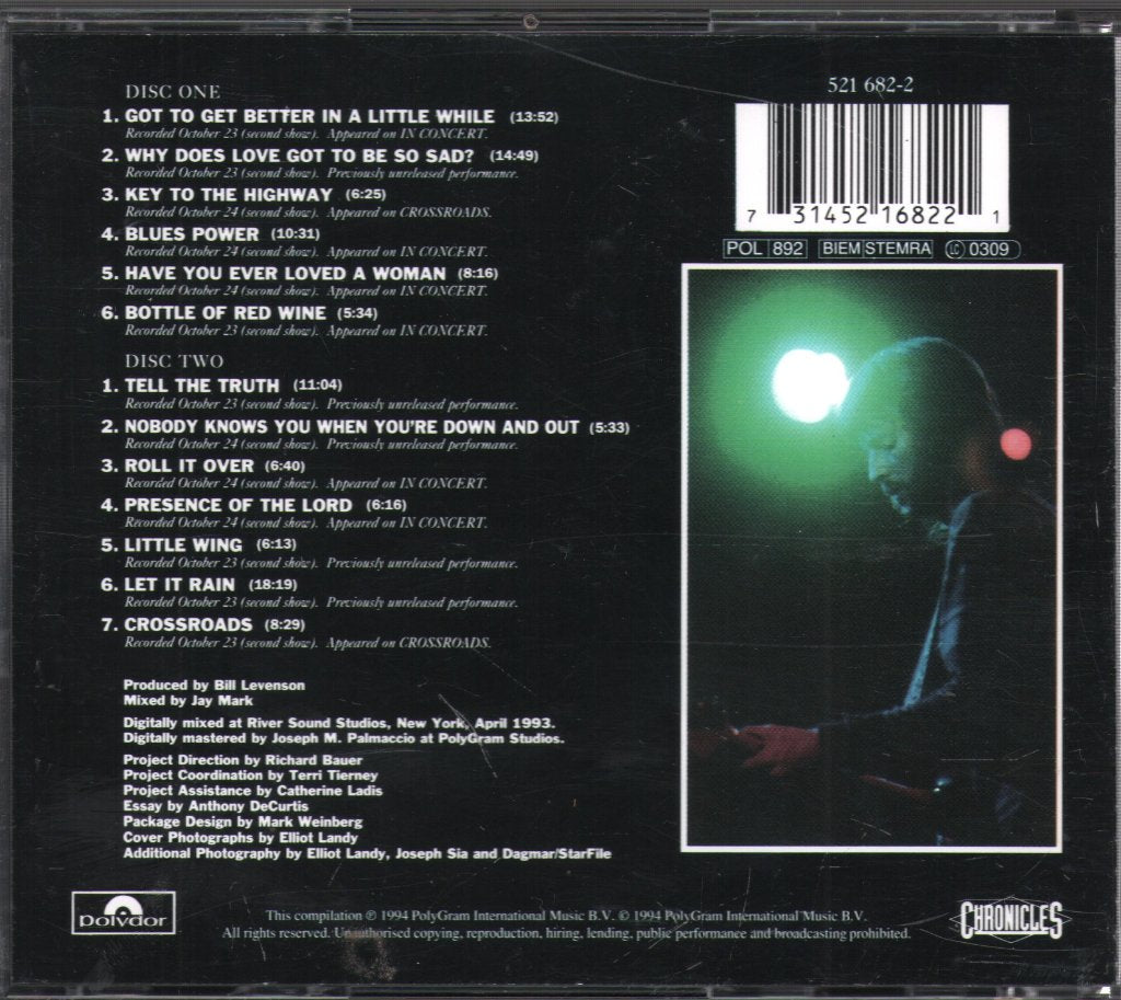 Derek & The Dominos - Live At The Fillmore - Cd Set