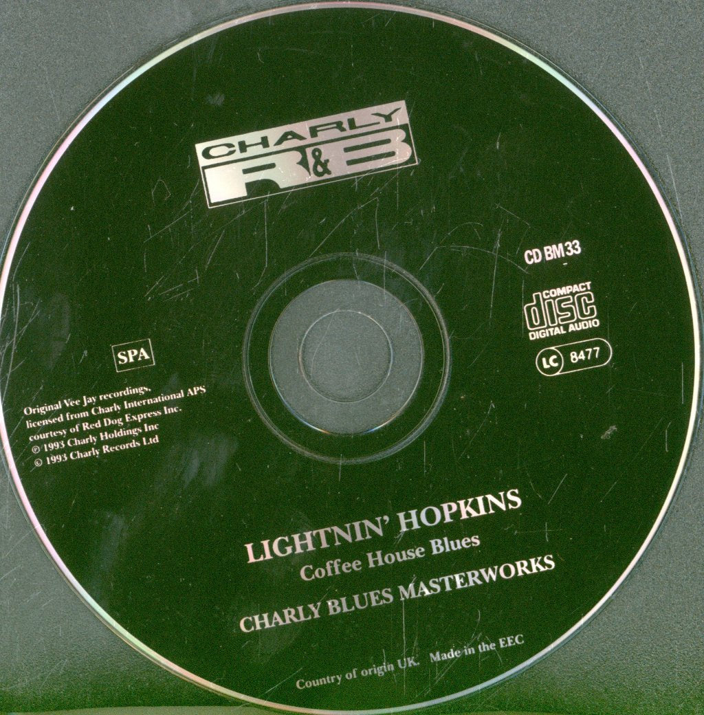 Lightnin' Hopkins - Coffee House Blues - Cd