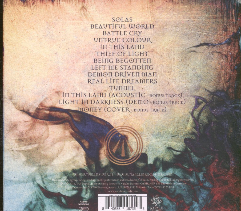 Answer - Solas - Cd