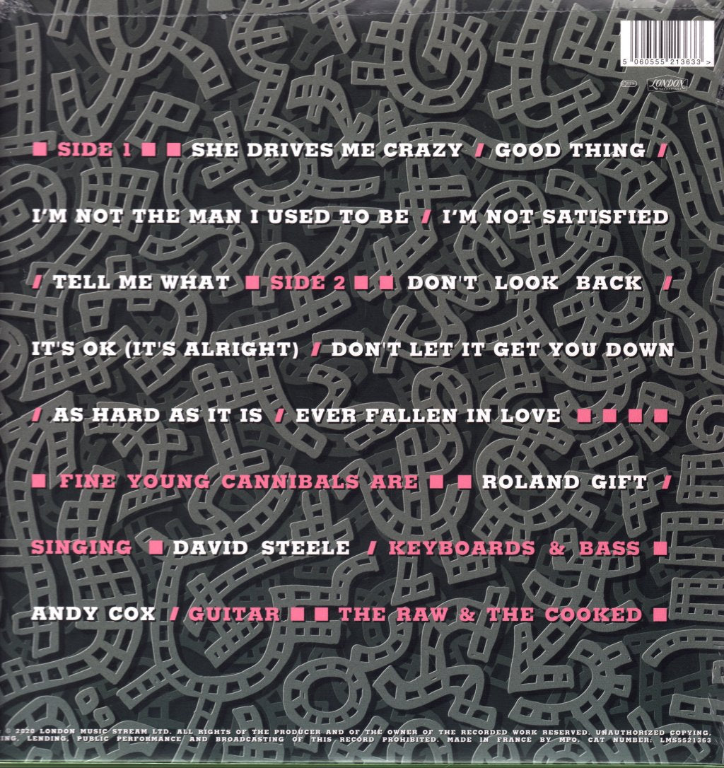 Fine Young Cannibals - Raw & The Cooked - Lp