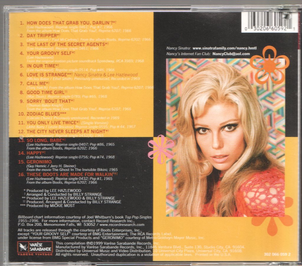 Nancy Sinatra - You Go-Go Girl! - Cd