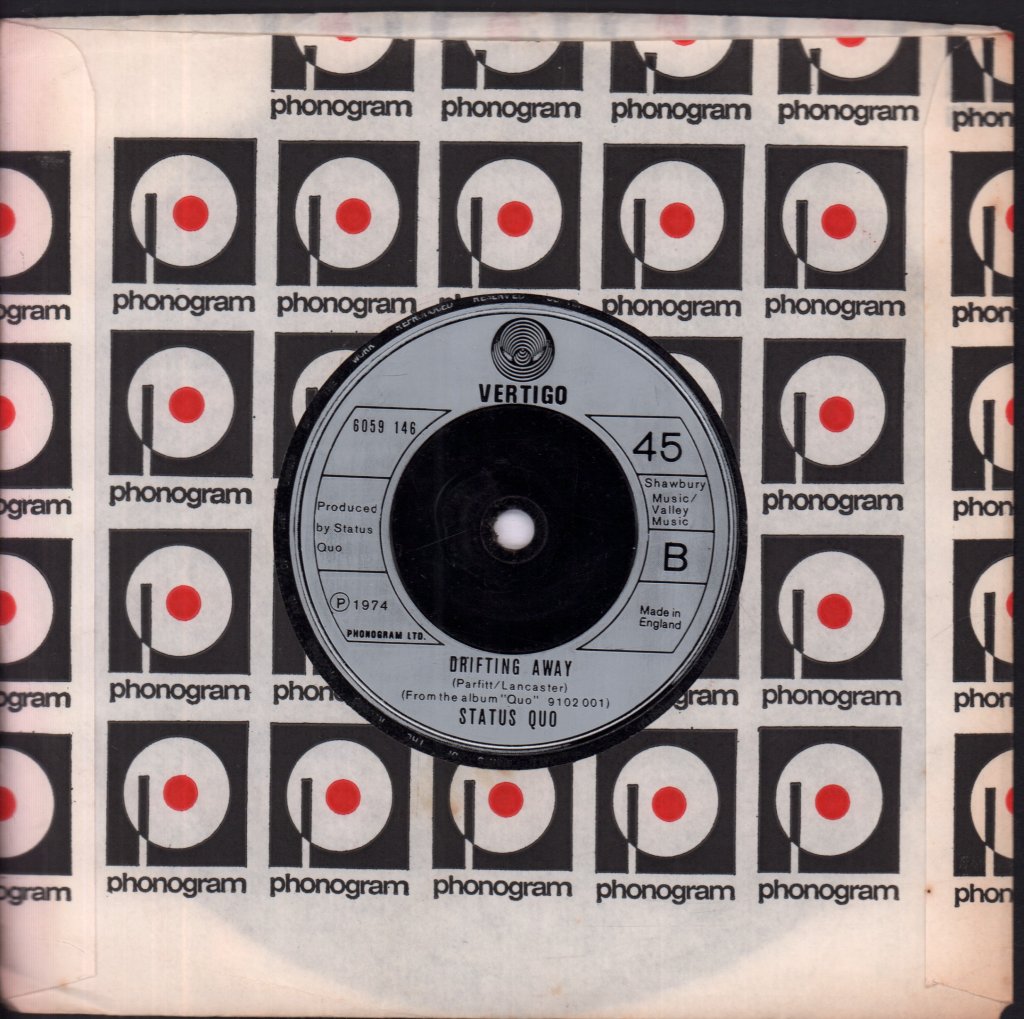 Status Quo - Mystery Song - 7 Inch