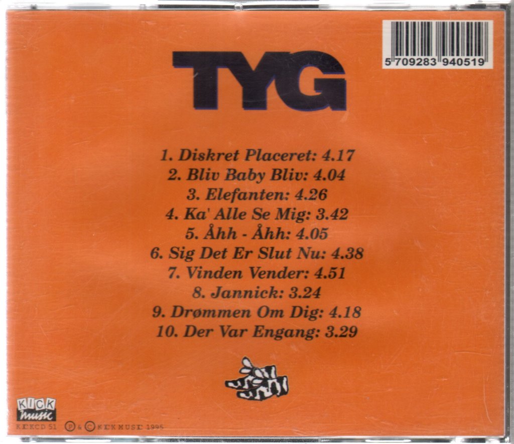 Tyg - Diskret Placeret - Cd